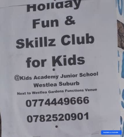 Holiday Fun & Skillz Club for Kids