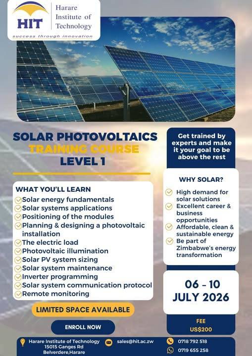 Solar Photovoltaics Installation Level 1
