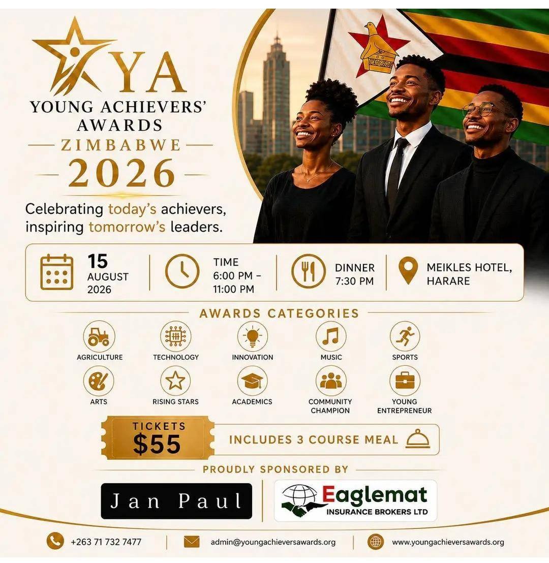 Young Achievers' Awards Zimbabwe 2026
